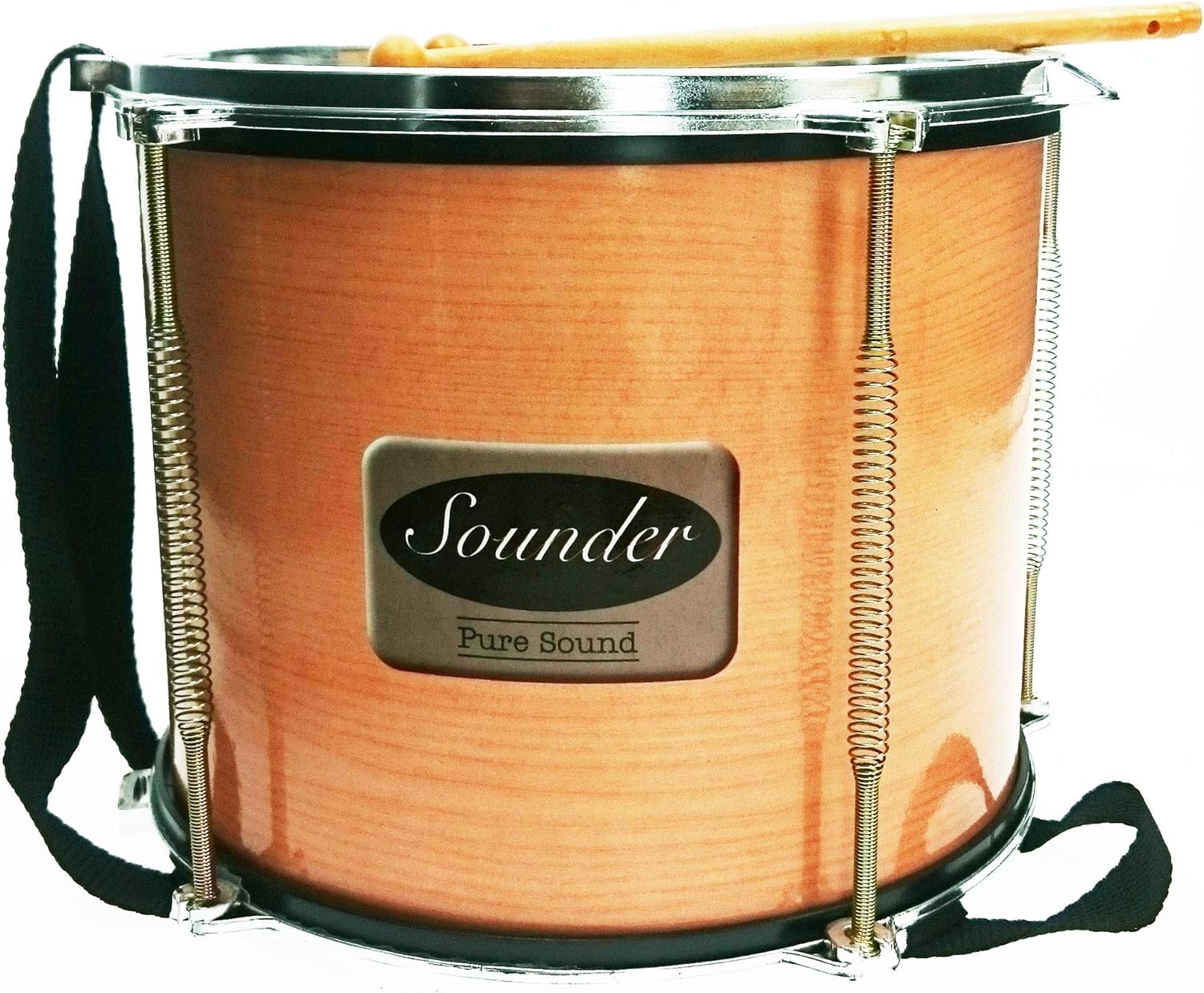 Claudio Reig Timbal Sounder Metalizado Tambor de Juguete, Multicolor, Talla única (72-732