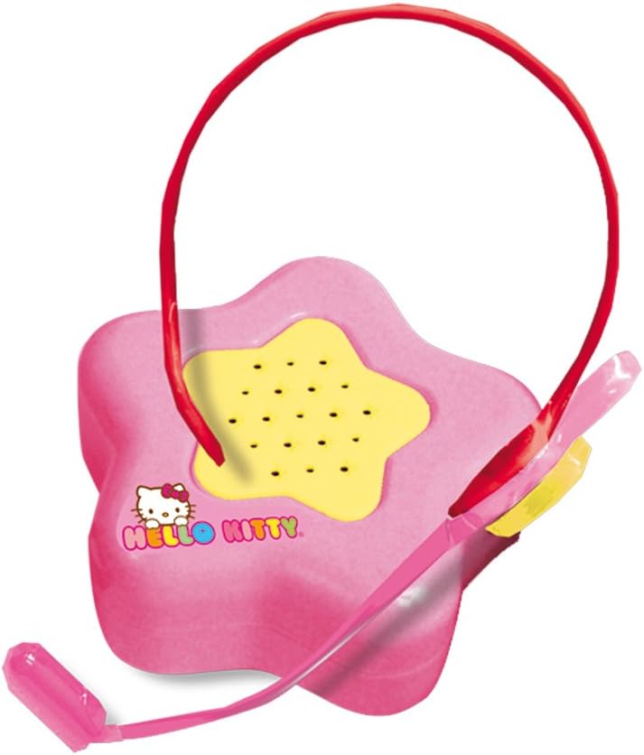 Claudio Reig- REIG Hello Kitty Micrófono con amplificación, Multicolor, Juguete (1500