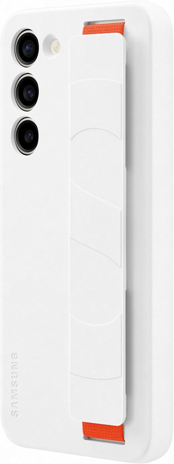 Samsung Galaxy S23+ Silicone Grip Case White White Silicone Grip Case S23+