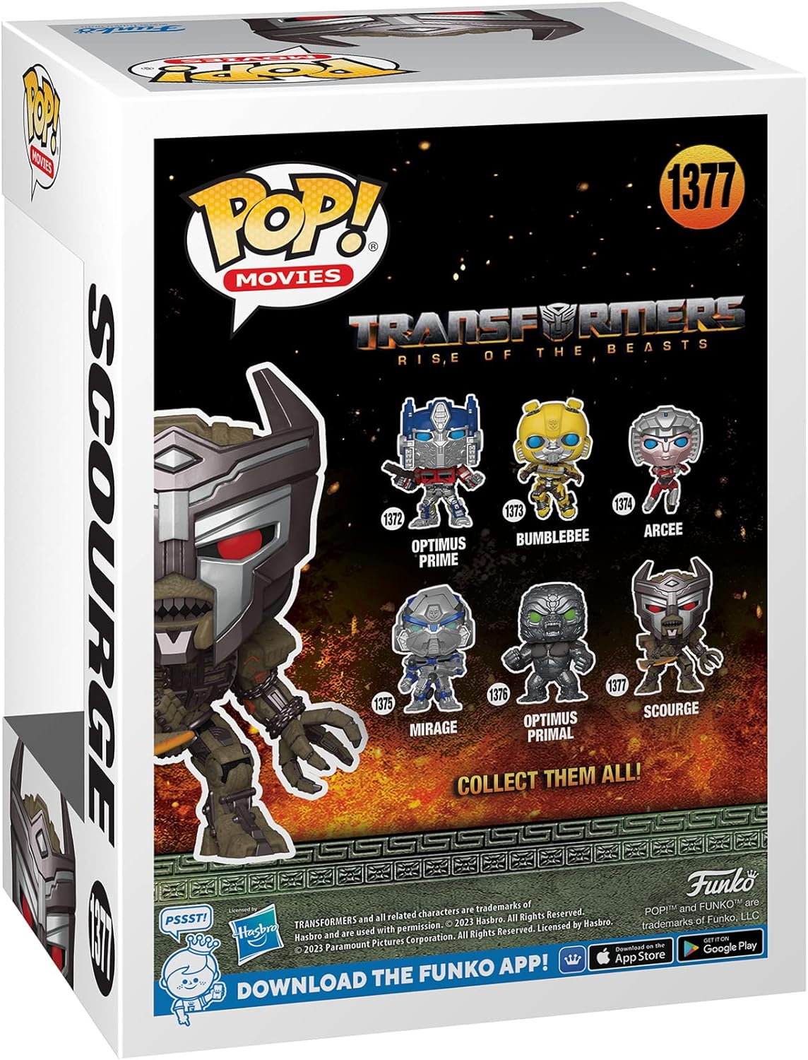 Scourge: P o p ! Movies Vinyl Figurine Bundle with 1 Compatible Graphic Protector (1377-63958 - B