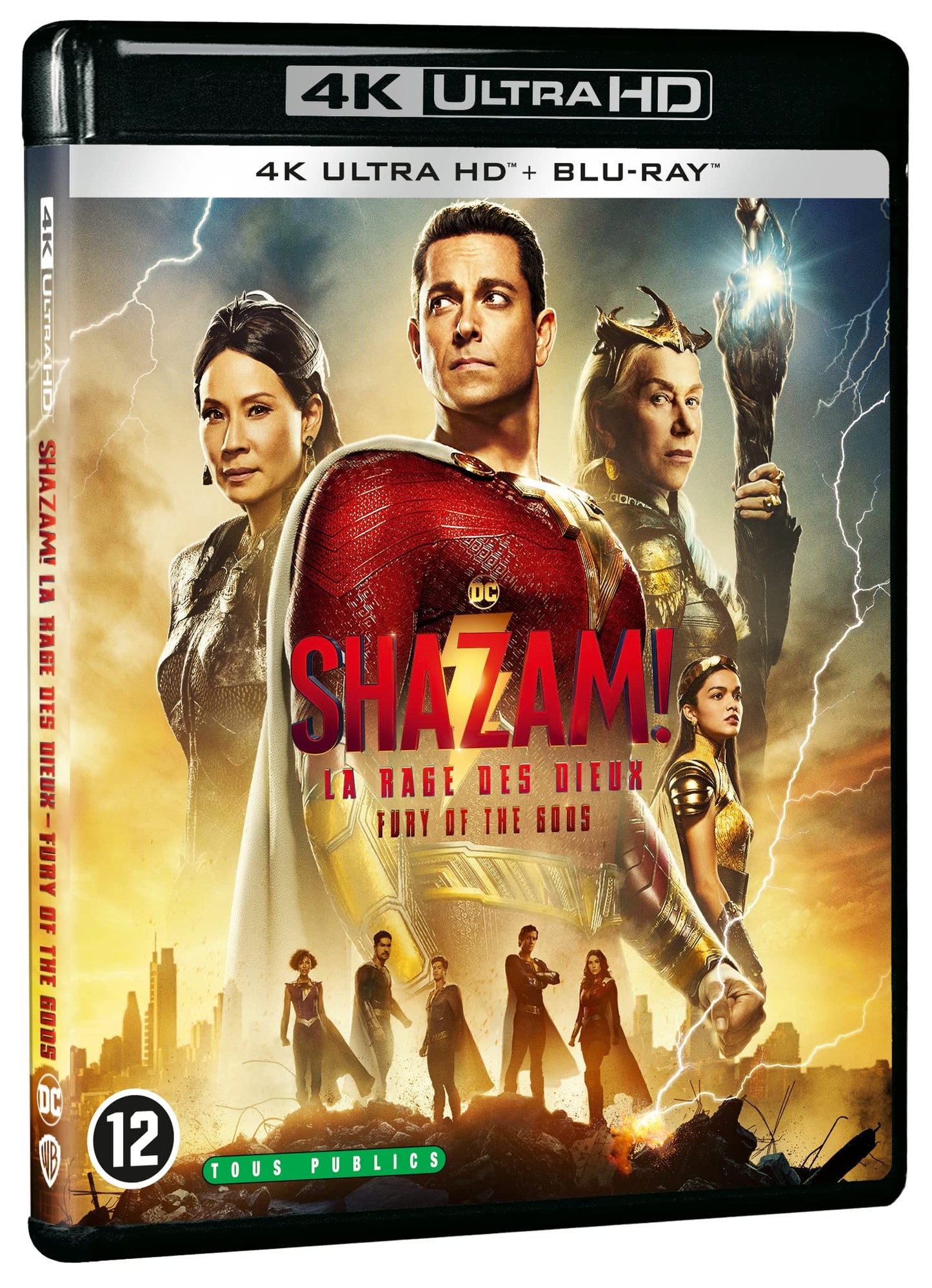 Shazam! la rage des dieux 4k ultra hd