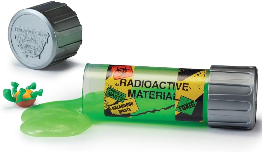 Teenage Mutant Ninja Turtles Ninja Mutant Mayhem Mutagen Ooze-Botes con Tortuga Sorpresa. Regalo Ideal para niños de 4 a 7 años y fanáticos de TMNT, Color Rosso, Medium (Playmates 83701