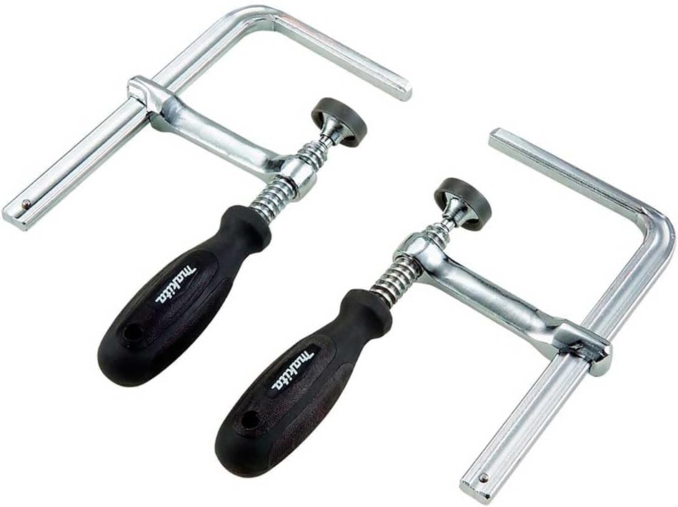 Makita 194385-5 Clamp Set for SP6000 Plunge Saw (Pair), Silver Single