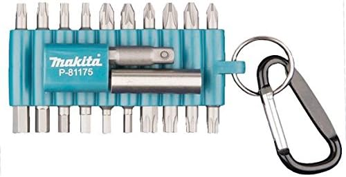 Makita P-81175 22pieza(s) punta de destornillador - Puntas de destornillador (22 pieza(s), Cruzar, Plano, Phillips, Pozidriv, Torx, PH1 / PH2 / PZ1 / PZ2 / T10 / T15 / T20 / T25 / T30 / T40 / SW3 / SW4 / SW5 / SW6, 25,4 / 4 mm (1 / 4"), Hexagonal)