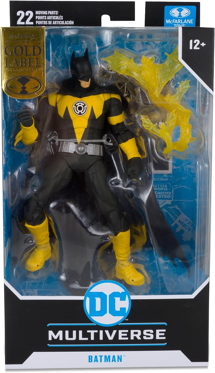 McFarlane Toys DC Multiverse Statuetta Batman (Sinestro Corps)(Gold Label) 18 cm