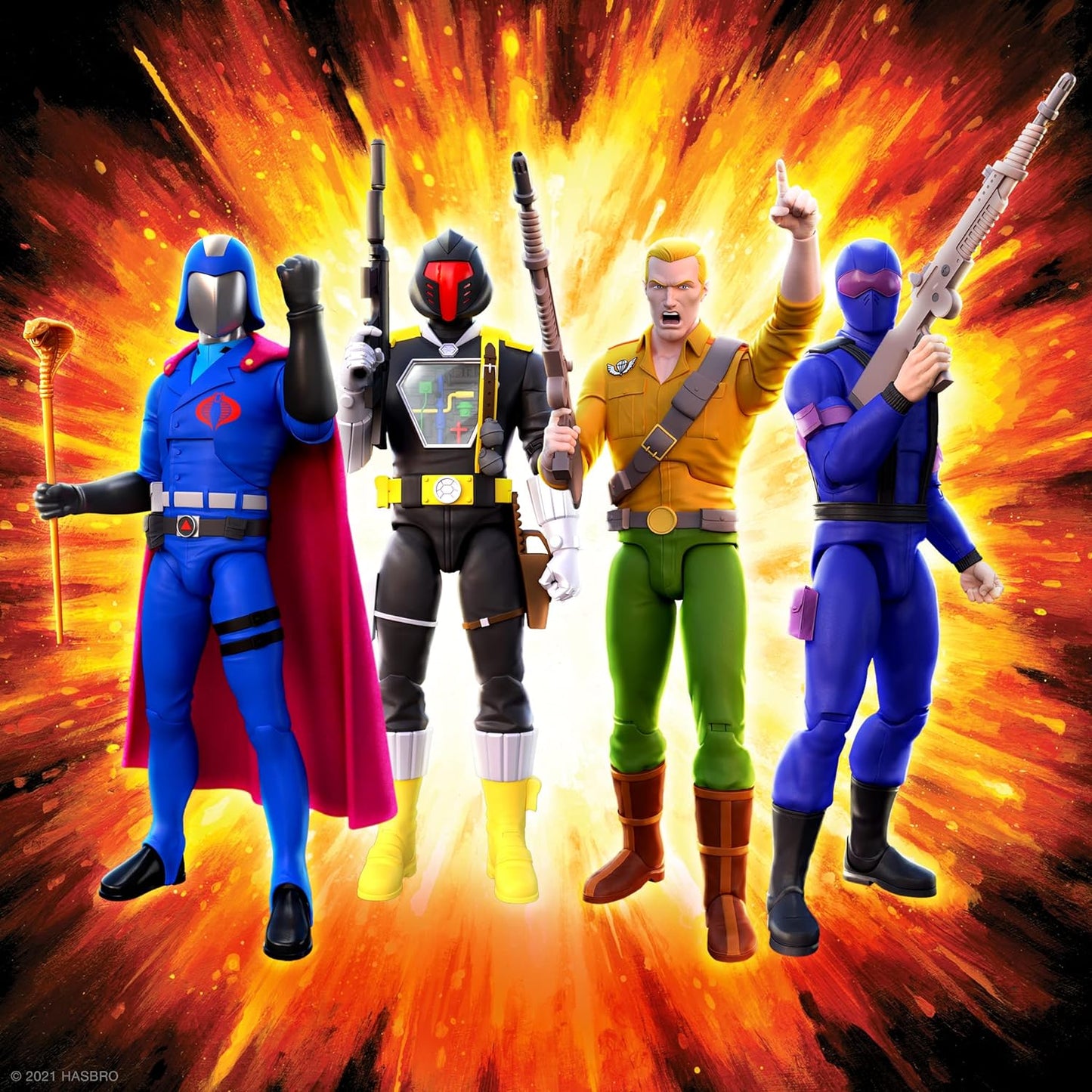 Super7 G.I. Joe Cobra B.A.T. - ULTIMATES! 7 in Action Figure