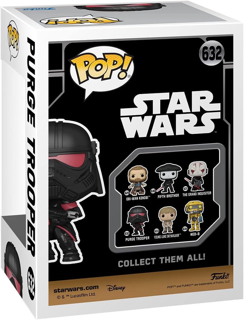Funko POP! Vinyl: Obi-Wan Kenobi - Purge Trooper - (Battle Pose) - Star Wars - Collectable Vinyl Figure - Gift Idea - Official Merchandise - Toys for Kids & Adults - TV Fans
