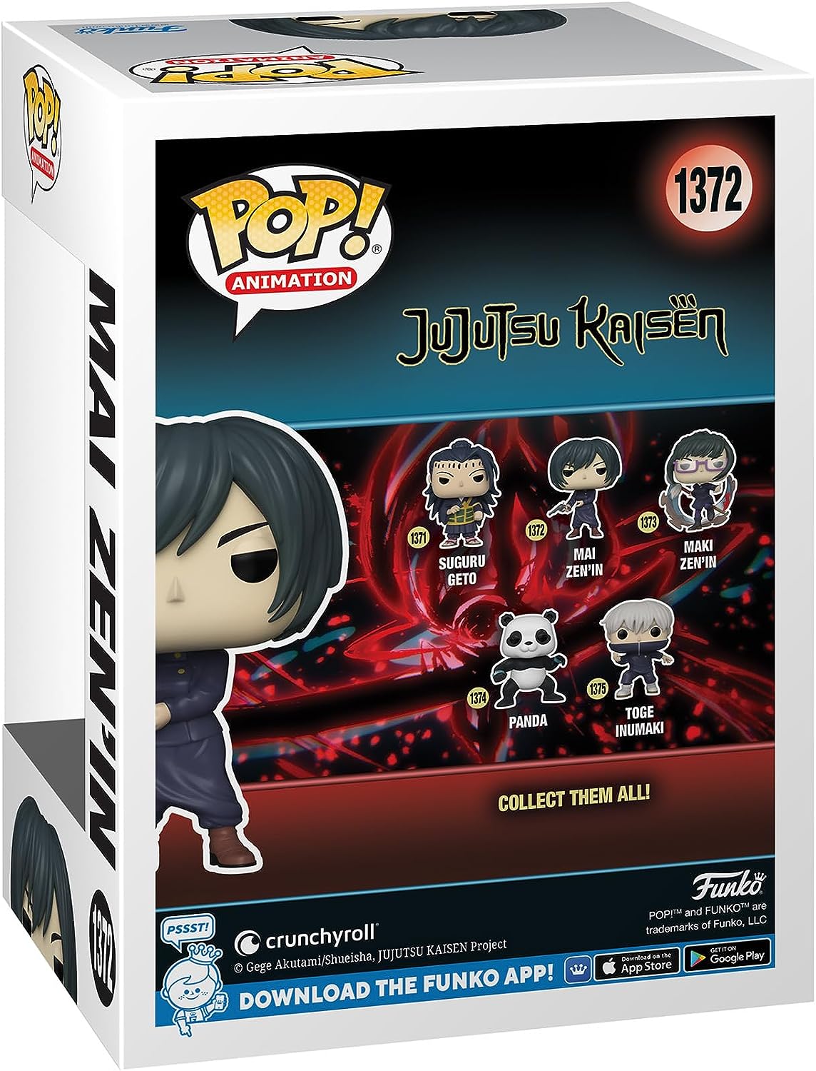 Funko POP! Animation: Jujutsu Kaisen - Mai Zenin - Collectable Vinyl Figure - Gift Idea - Official Merchandise - Toys for Kids & Adults - Anime Fans - Model Figure for Collectors and Display