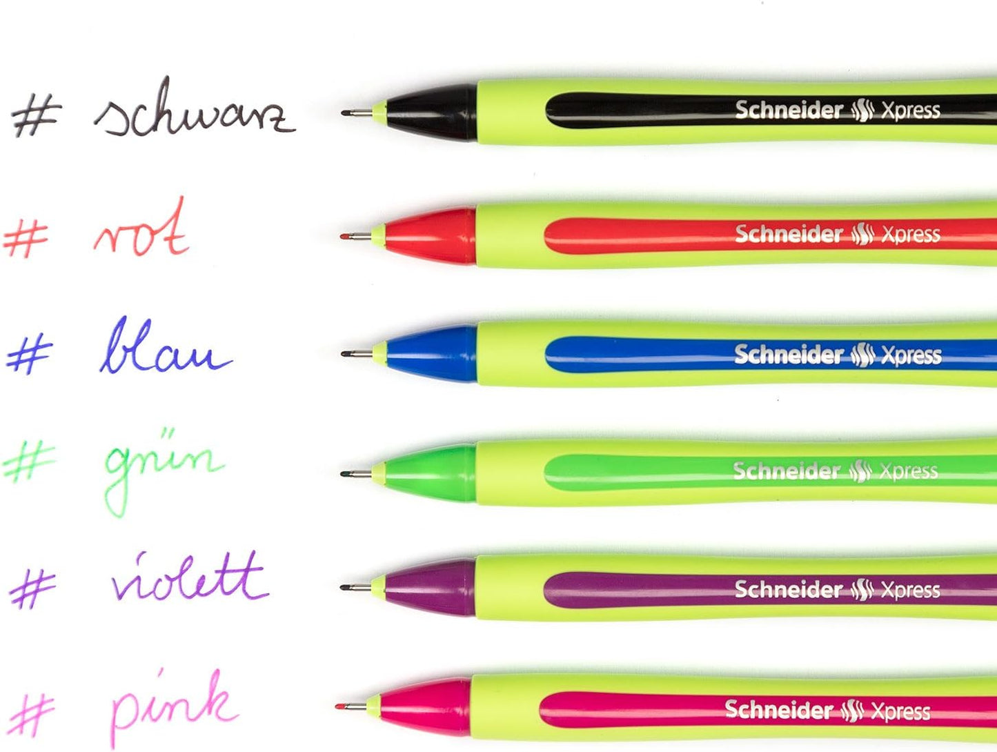 Schneider XPRESS 190001 Fineliner Pen Black Pack of 10