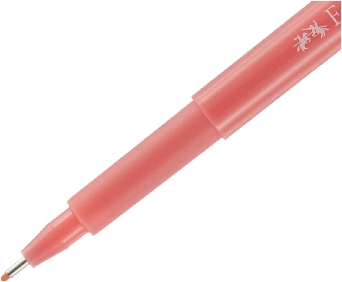 Faber-Castell 155422 - Faserschreiber Broadpen, pastell apricot