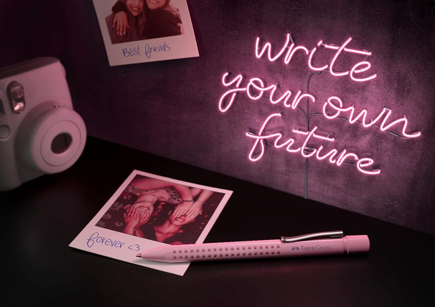 Faber-Castell Ballpoint pen Grip 2010 M rose shadows