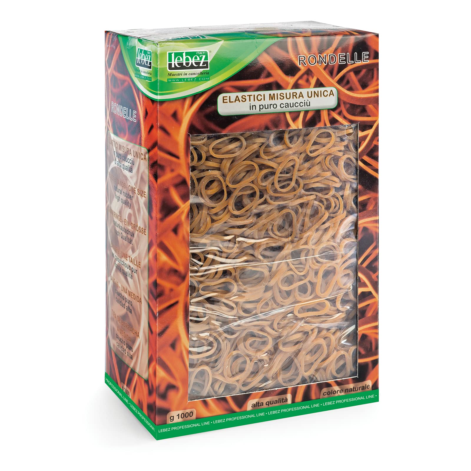 Elastici SCATOLA 1 kg 150x2 mm