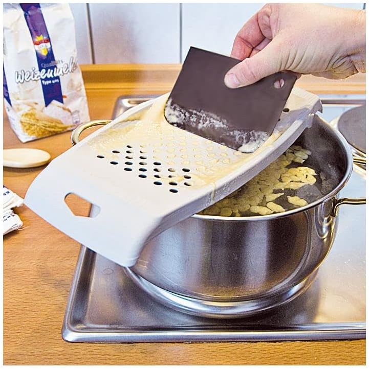Fackelmann 45443 Spaetzle Grater and Dough Scraper