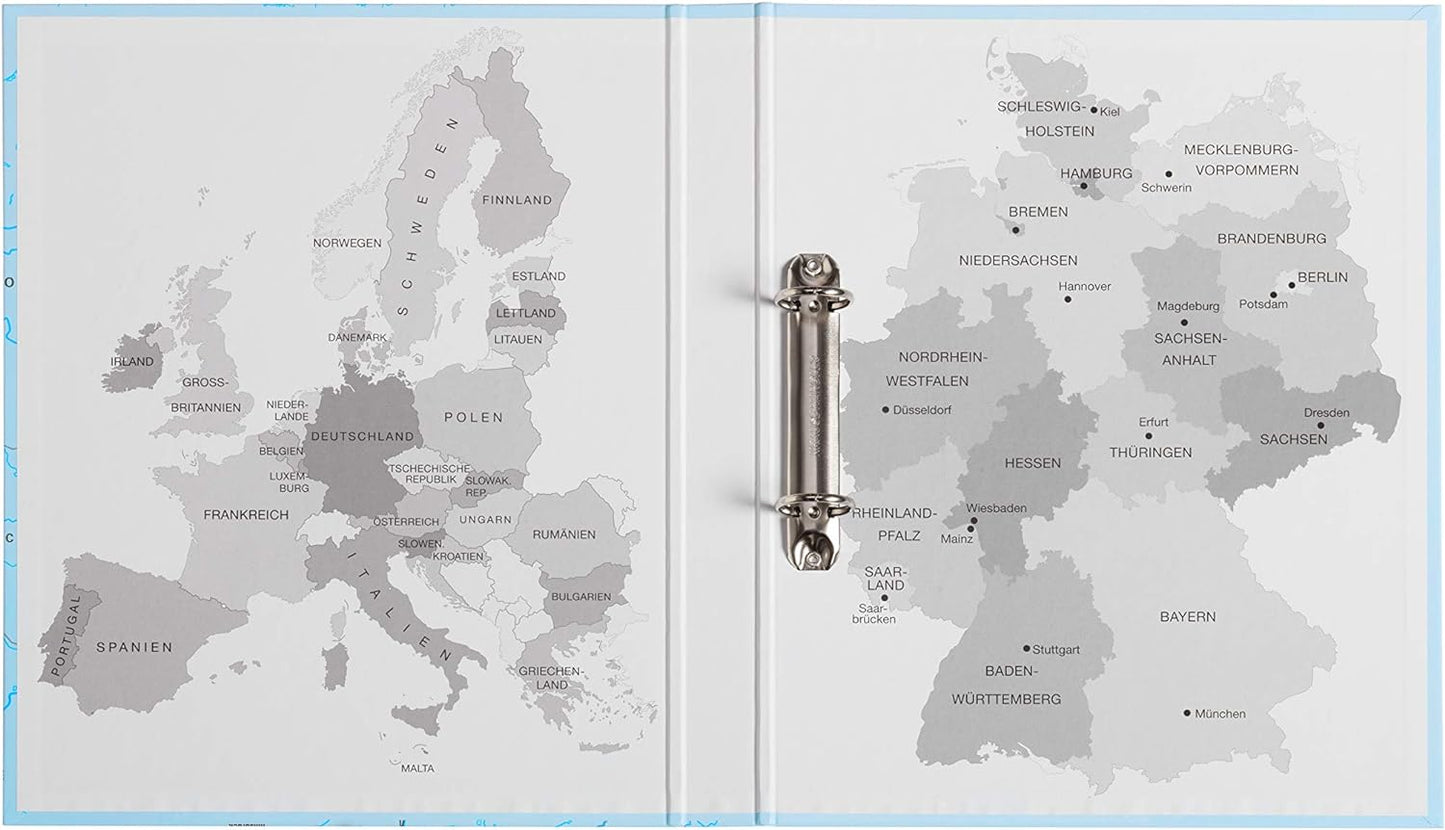 Pagna 20761-15 Ring Binder A4 Germany 2-Ring Mechanism