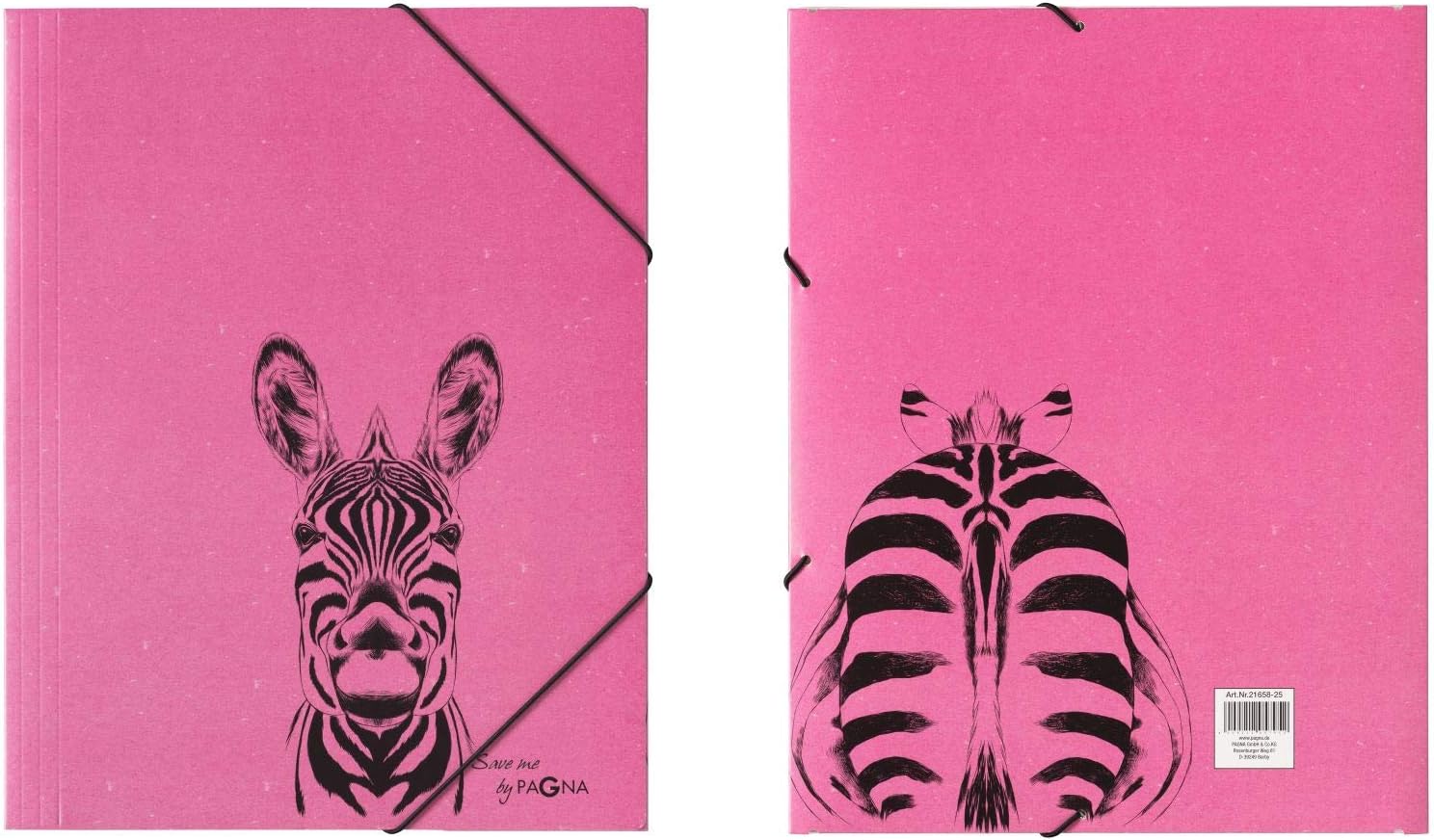 PAGNA Zeichenmappe Save me DIN A3 Zebra