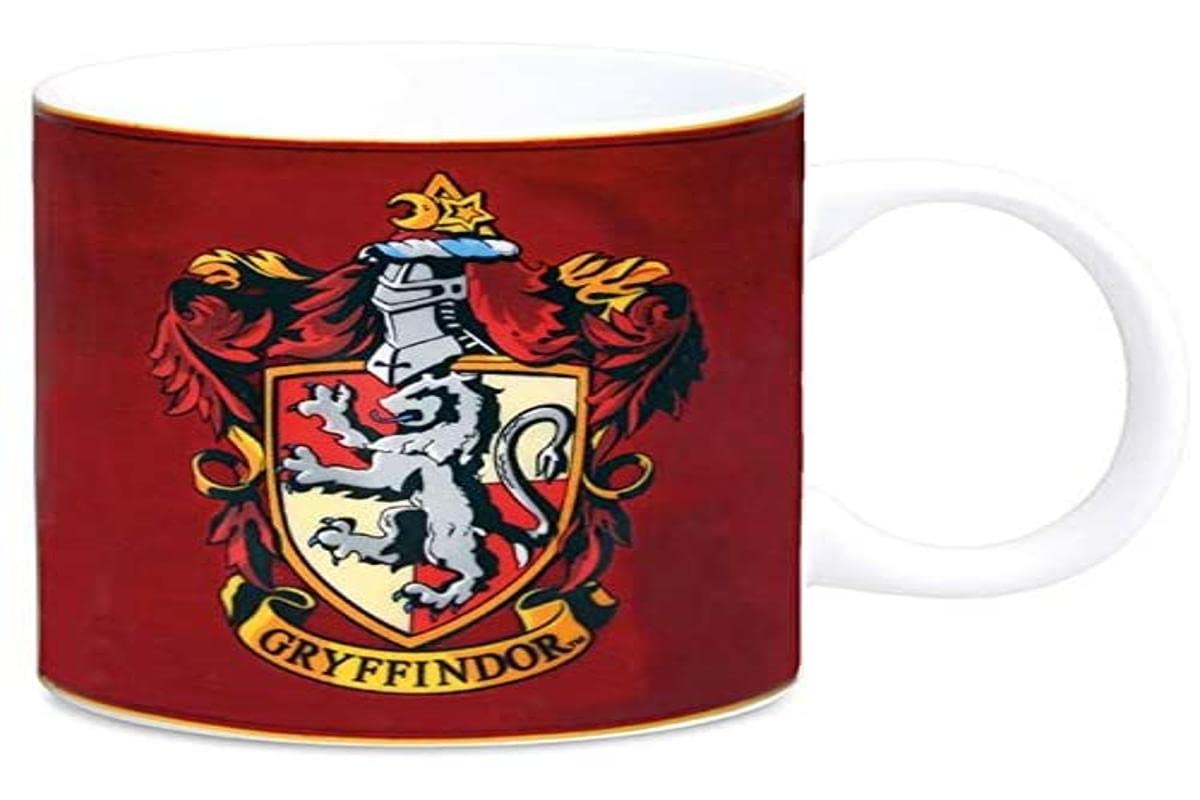 Harry Potter Porcelain Mug - 6 Units, Porcelain, red