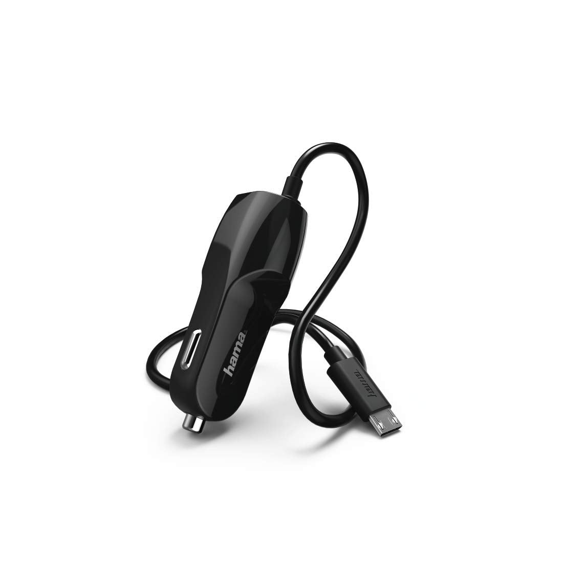 Hama 00173671 Car Charger, Micro-USB, 1 A, Black