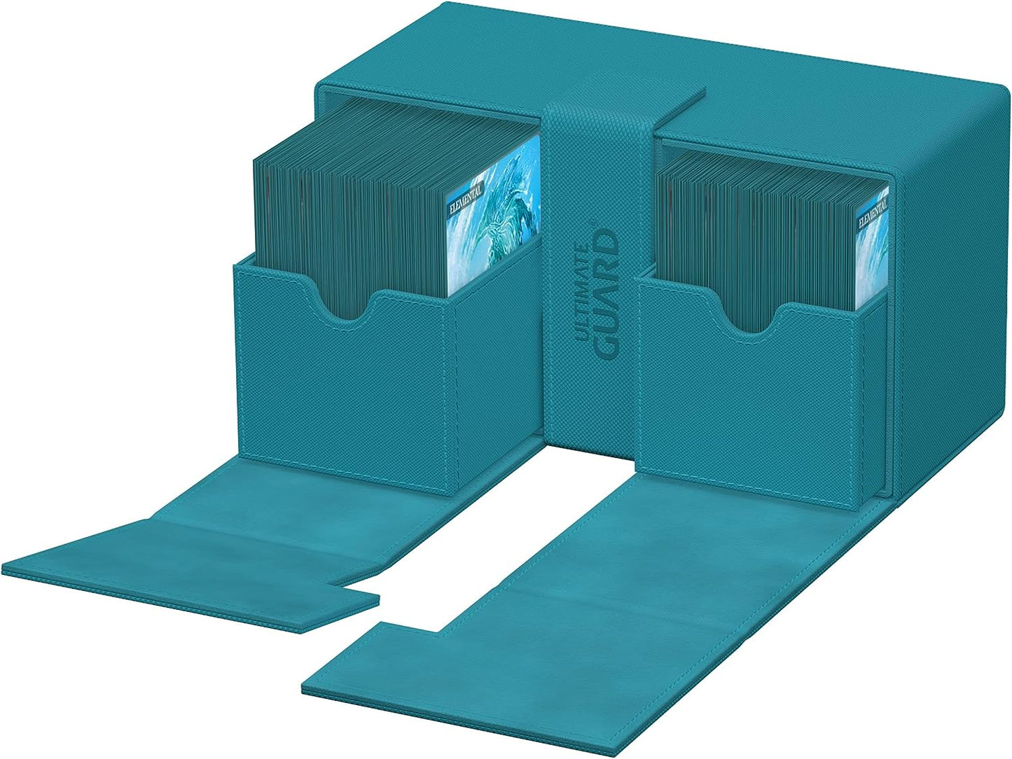 Ultimate Guard Twin Flip`n`Tray 200+ Monocolor Petrol 200+ Petrol