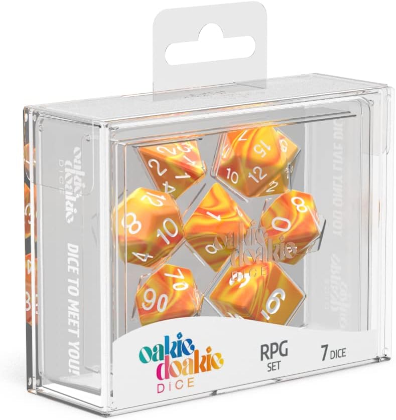 Oakie Doakie Dice Wurfel RPG-Set Gemidice - Sunsto