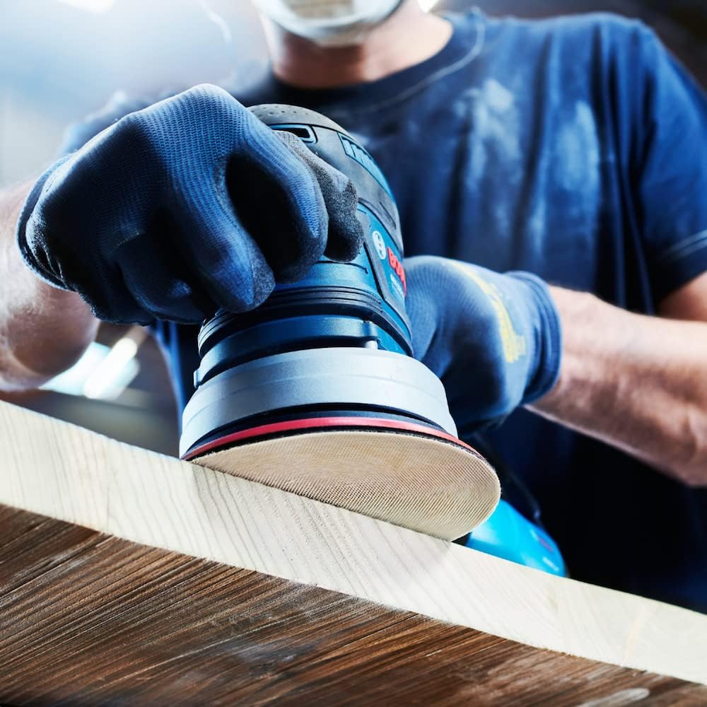 Bosch Accessories Bosch Professional 50x Expert M480 Schleifnetz (für Hartholz, Farbe auf Holz, Ø 150 mm, Körnung 120, Zubehör Exzenterschleifer) Ø 150 mm Körnung 120 50 Stück Neue Version