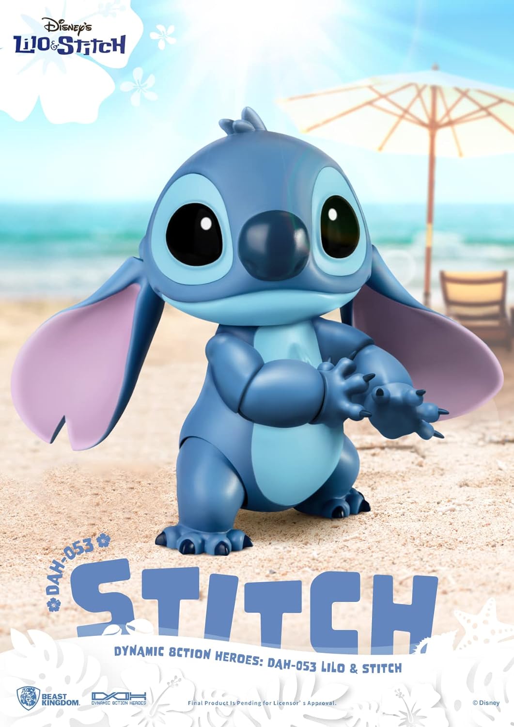 Beast Kingdom LILO & STITCH - Stitch - Dynamic Action Hero 18cm