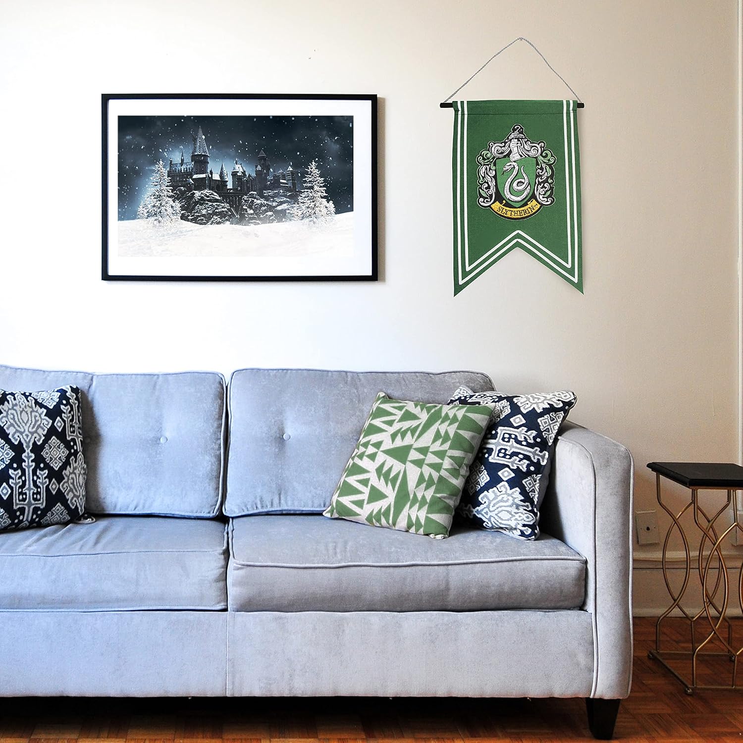 Cinereplicas Harry Potter bannière Slytherin 30 x 44 cm