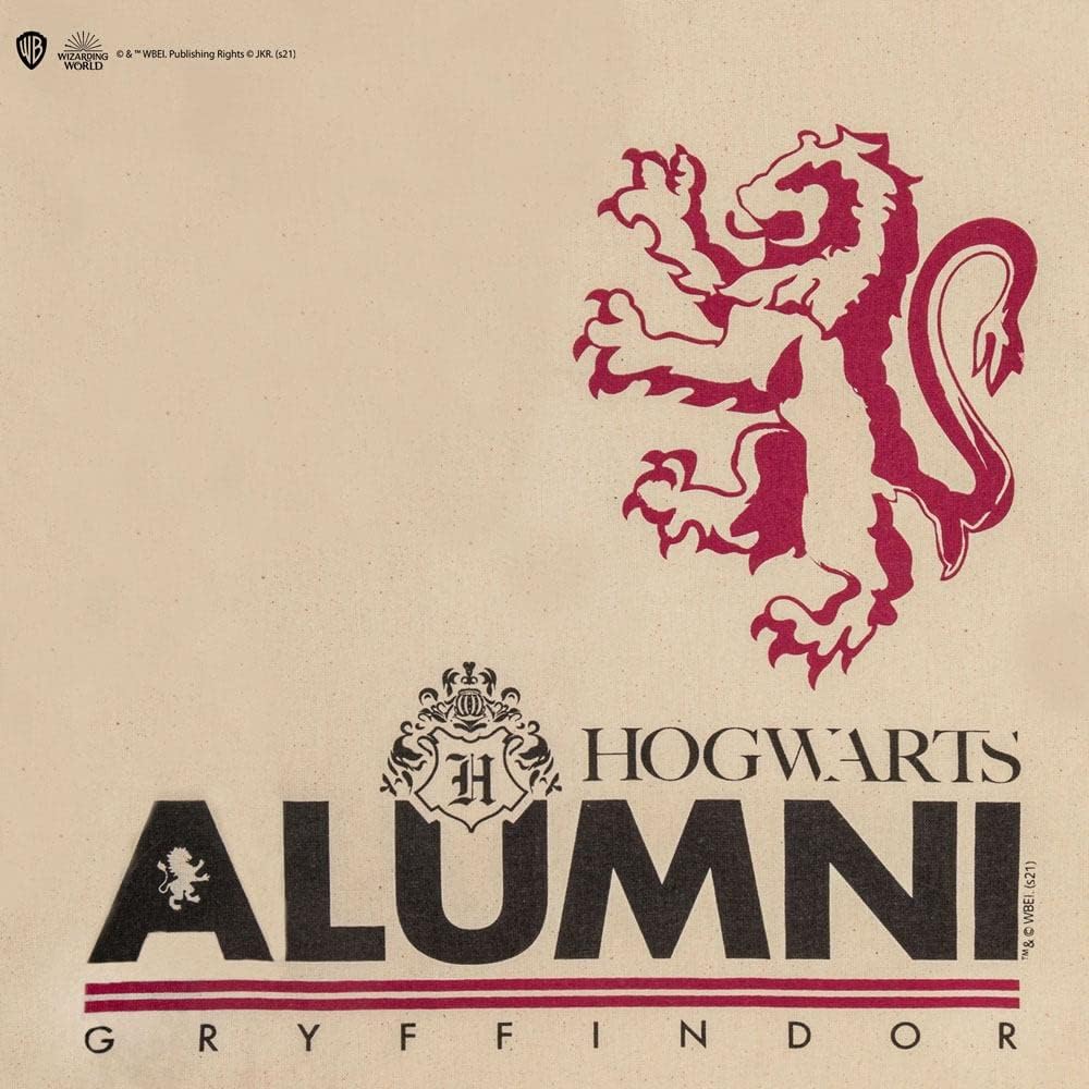Harry Potter ToteBag Gryffindor, Beige, Minimal