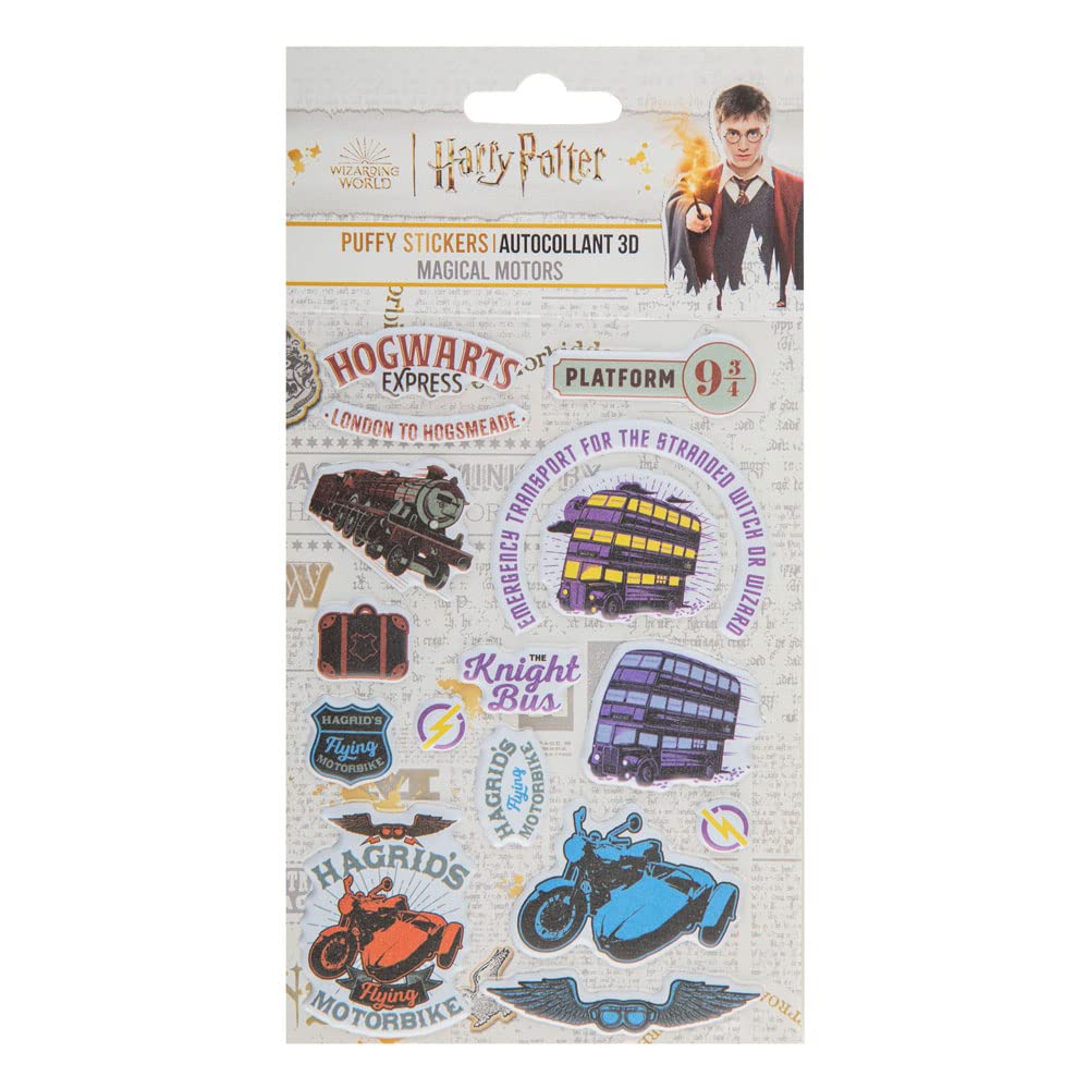 HARRY POTTER Foam STIKERS Hogwarts EXPRESS-4895205608986 Stickers, Multicoloured (26247