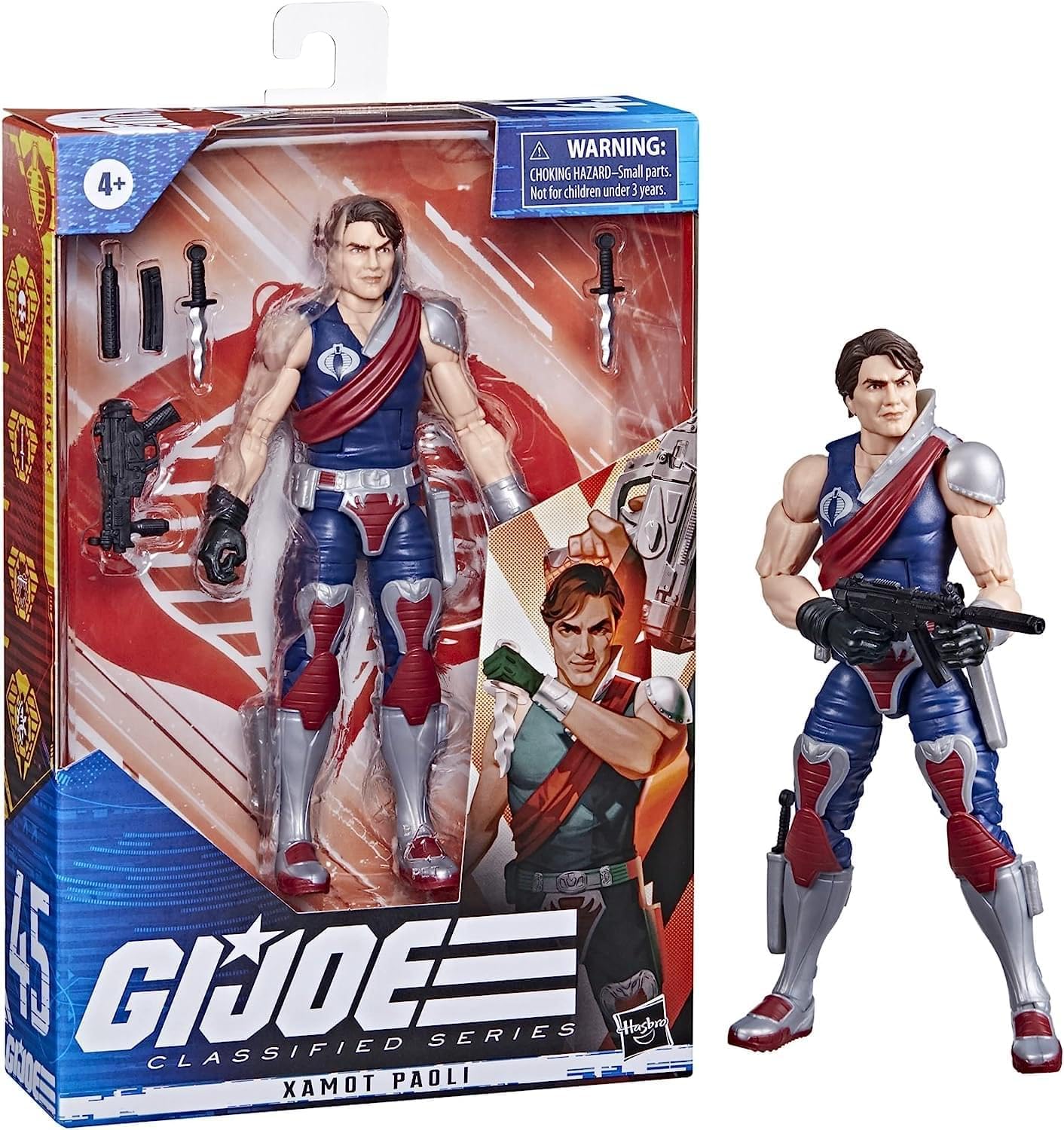 G.I. Joe Classified Series, Lonzo Stalker Wilkinson, Action Figure 46 collezionabile, in Scala da 15 cm, con molteplici Accessori, Confezione con Grafica Personalizzata, Multi