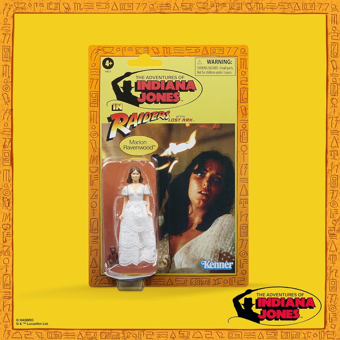 Hasbro Indiana Jones and the Raiders of the Lost Ark Retro Collection Marion Ravenwood 9.5-cm Indiana Jones Action Figures