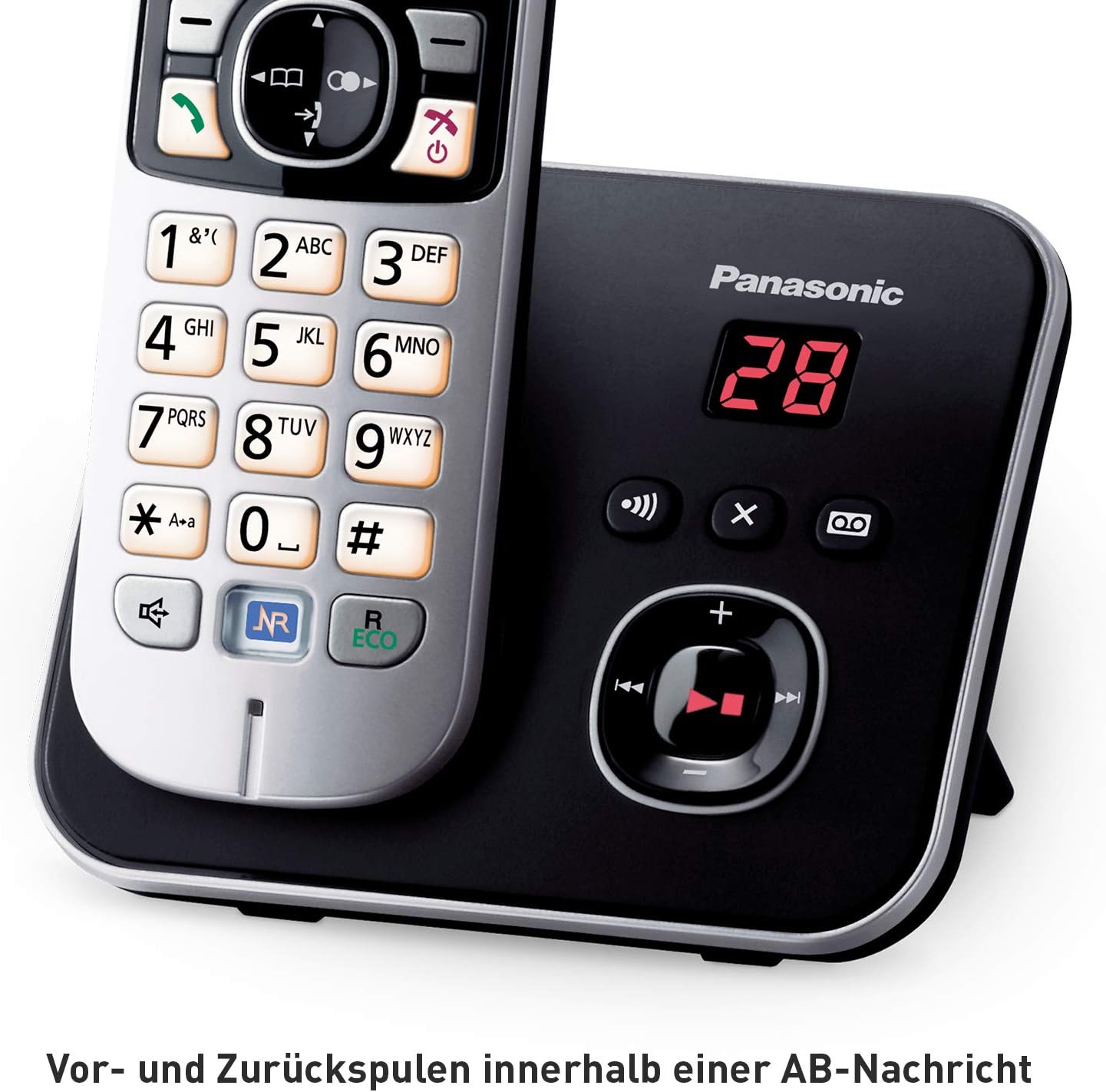 Panasonic Tel.KX-TG6821 schwar