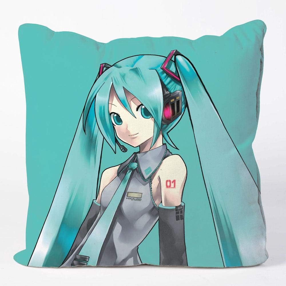 Vocaloid Kissenbezug Hatsune Miku 50 x 50 cm
