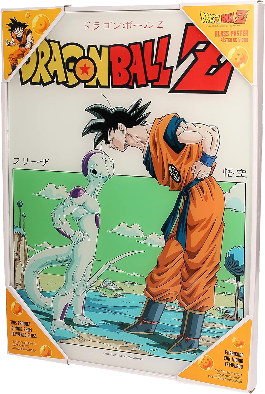 DRAGON BALL - GLASS PRINT - Freezer - 30X40 Cm