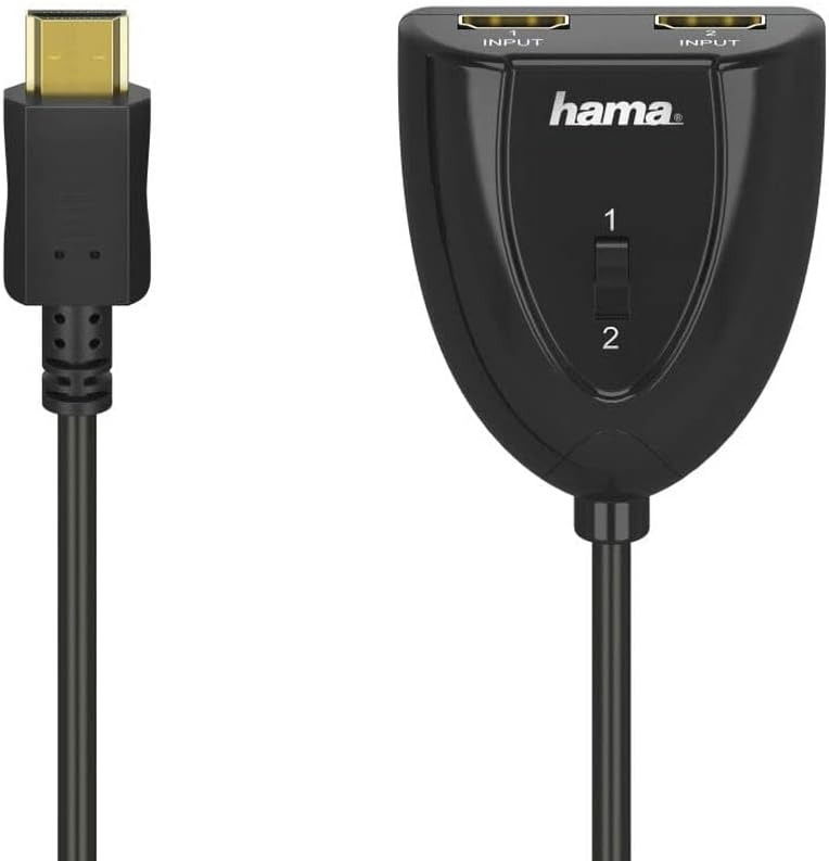 Cable HAMA 00205161 HDMI Video Switch 2 x 1