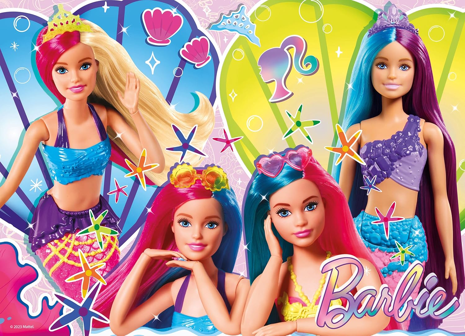 BARBIE PUZZLE MAXIFLOOR 4 X 48