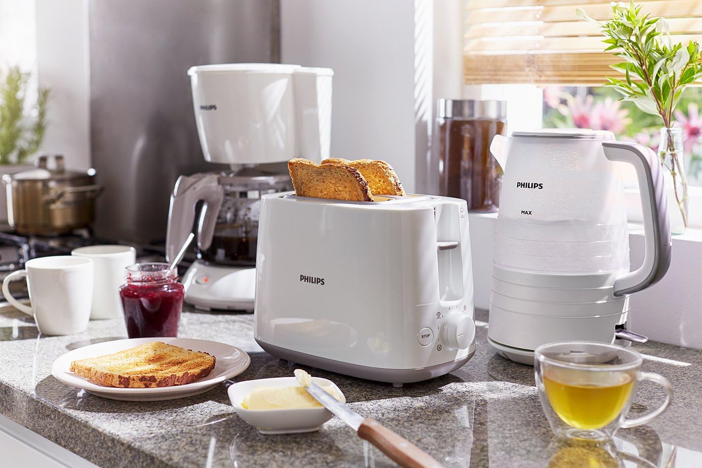 Toaster Philips Tostadora Hd2581/00 2X 850 W