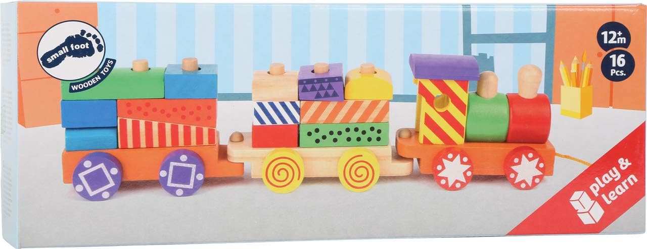 Legler Train Bright Colours Preschool Learning Toy