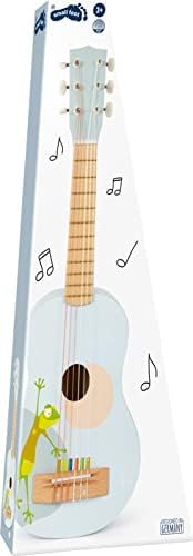 small foot Guitar "Groovy Beats", instrument for kids, made of wood, early music education, ages 3+ years. Prod. 12253