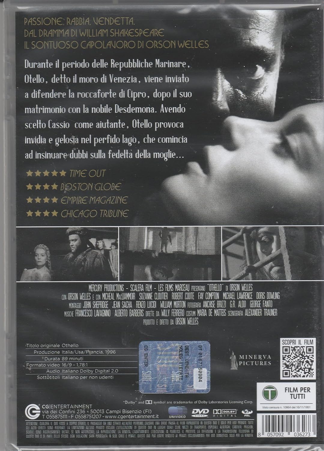 Othello - (Italian Import)