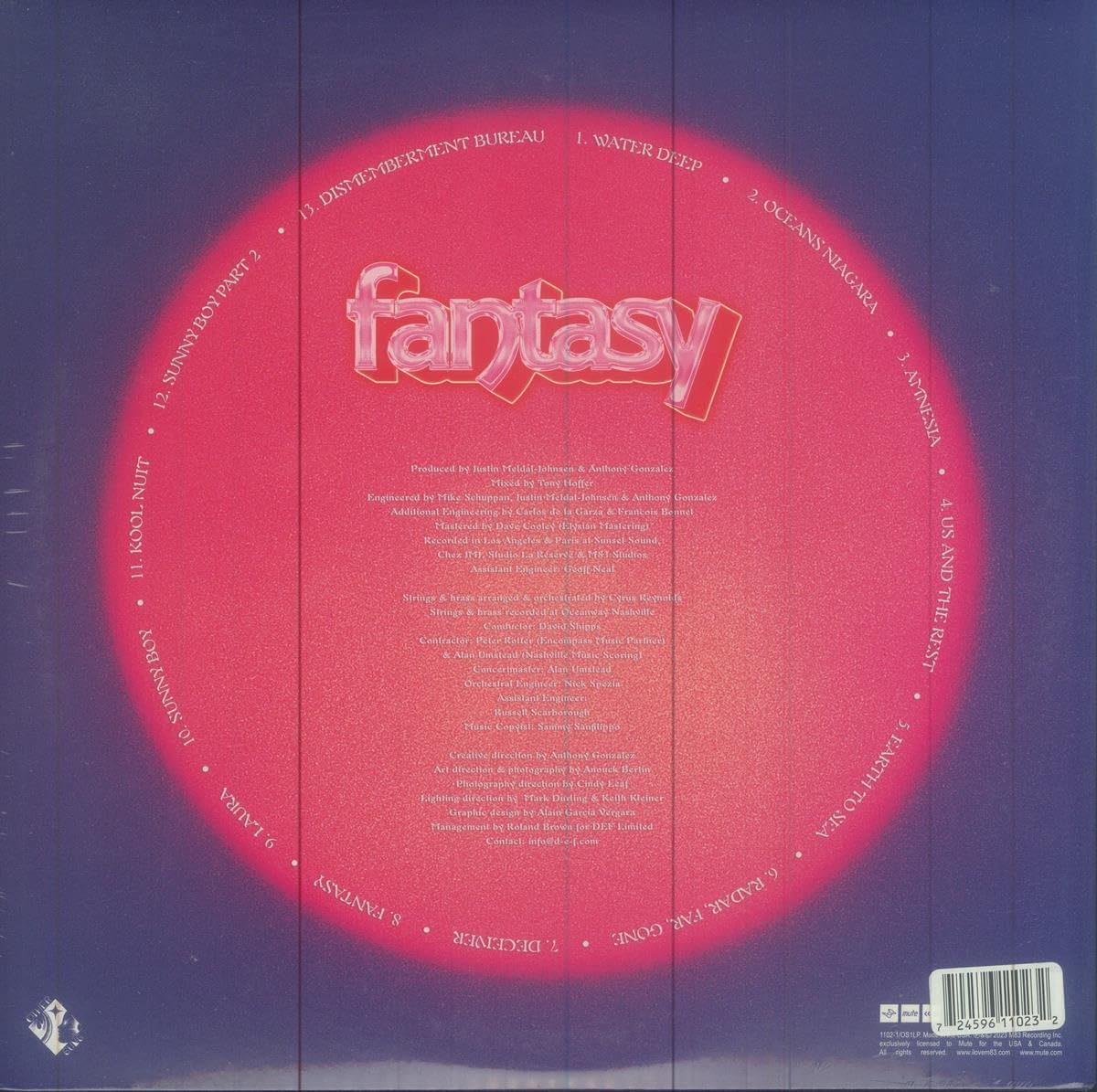 M83 Fantasy (Limited Edition Blue Marble Vinyl) [I