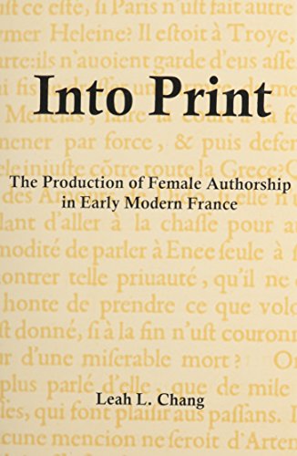 Into Print