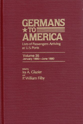 Germans to America, Jan. 2, 1880-June 30, 1880