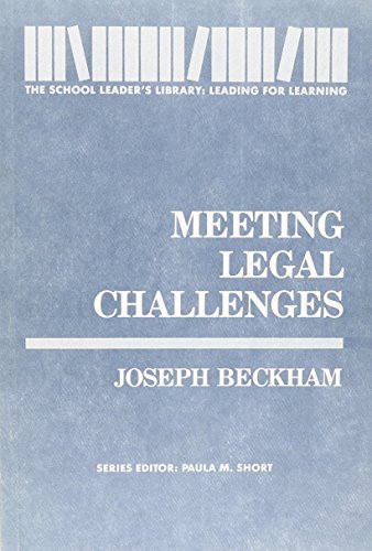 Meeting Legal Challenges