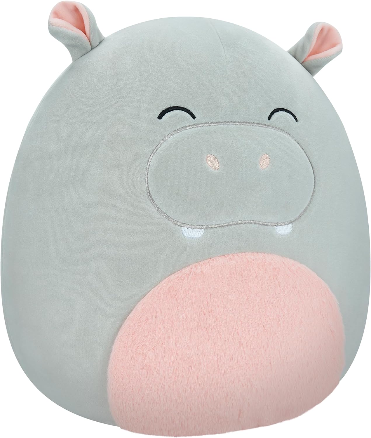 Squishmallows SQCR04133 - Harrison das Nilpferd 30 cm, offizielles Kelly Toys Plüsch, superweiches Kuscheltier