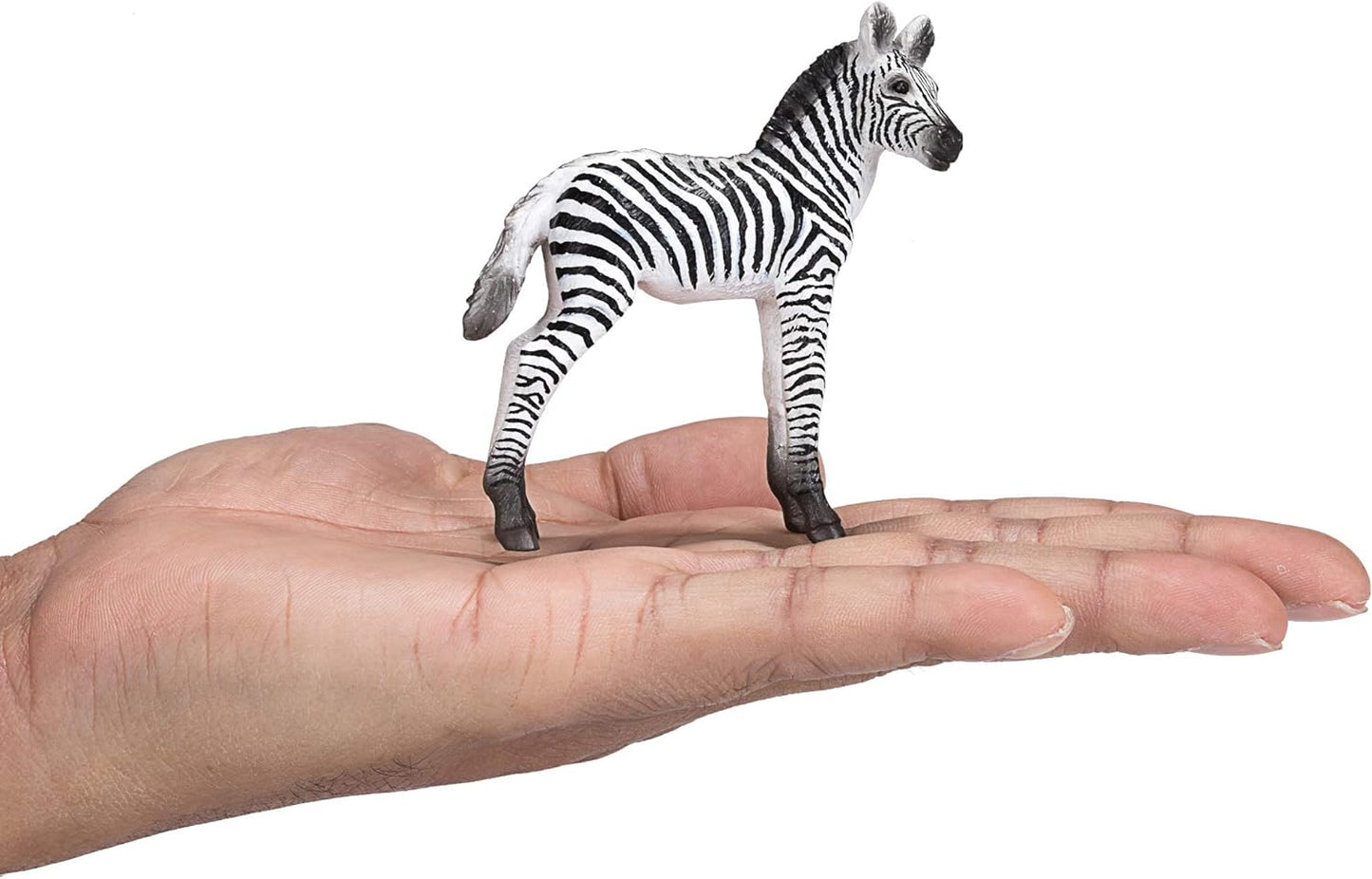 MOJO – African Adventure Starter Set with Lion, Chimpanzee, Zebra Foal and Baby Elephant | Hand-Painted Toy Figures | Wildlife Collection (African Adventure Starter Set