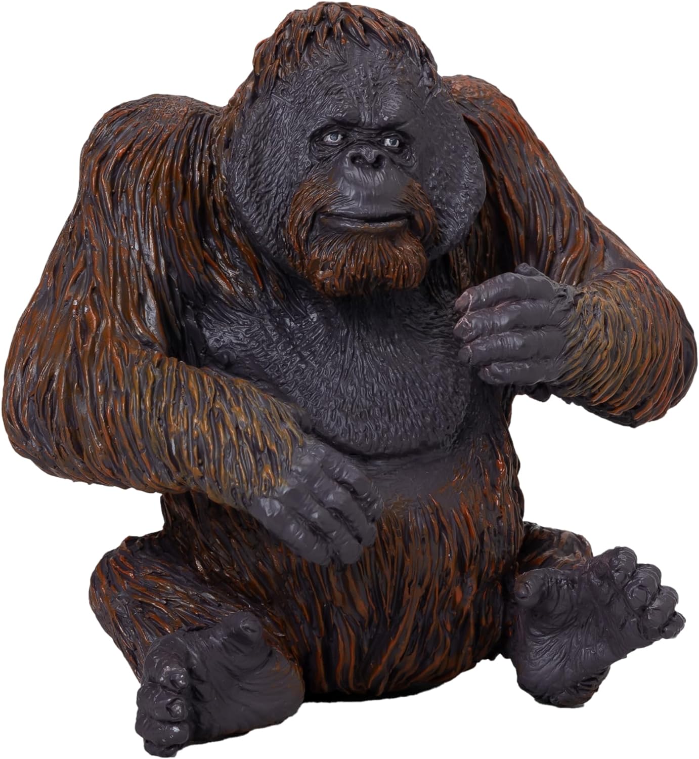 MOJO Orangutan Wildlife Model Animal Toy Figure for Play and Collection