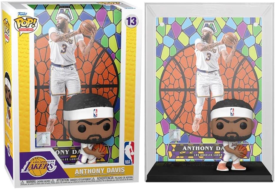 Funko Pop! Trading Cards: NBA - Anthony Davis, Los Angeles Lakers (Mosaic