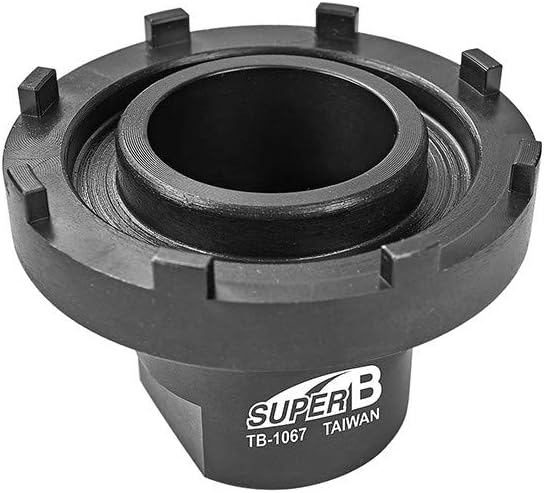 Super B Unisex's TB-1067 E-Bike Motor Locking Ring Tool Black