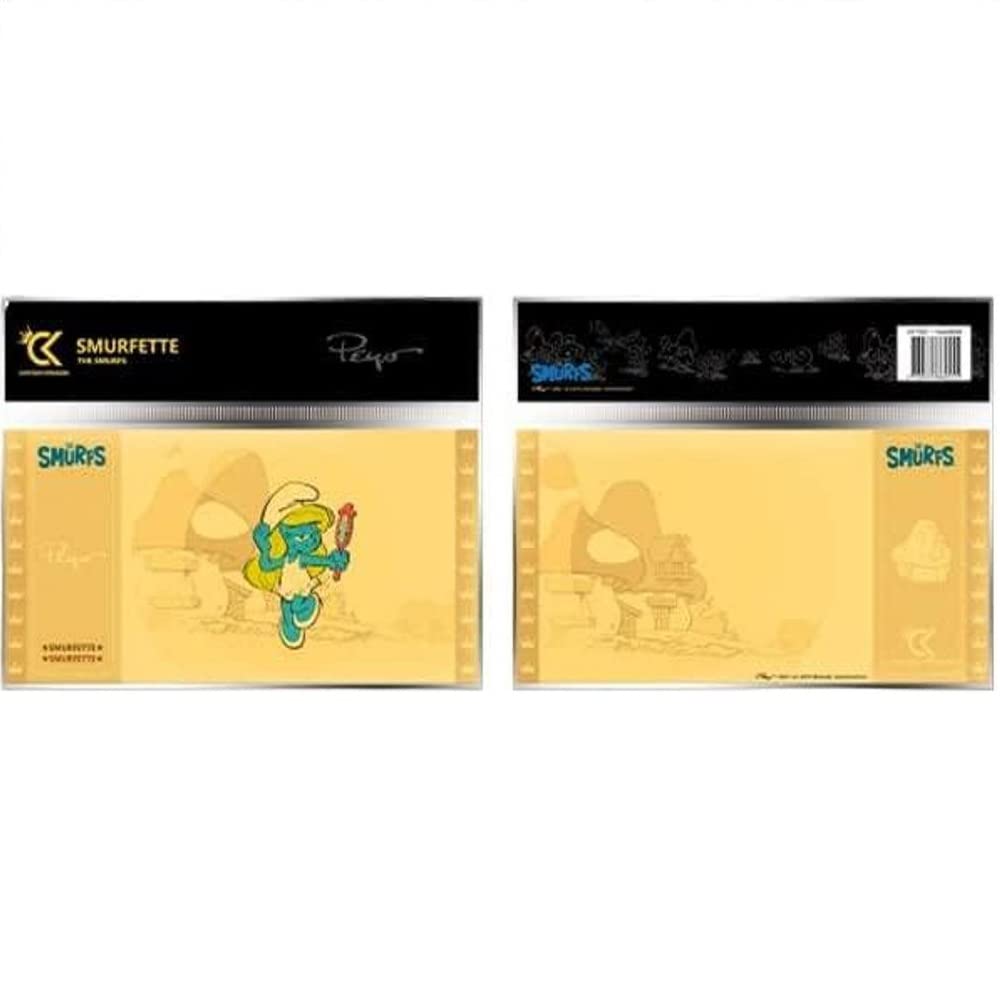 CARTOON KINGDOM Les SCHTROUMPFS - Schtroumpfette - Golden Ticket