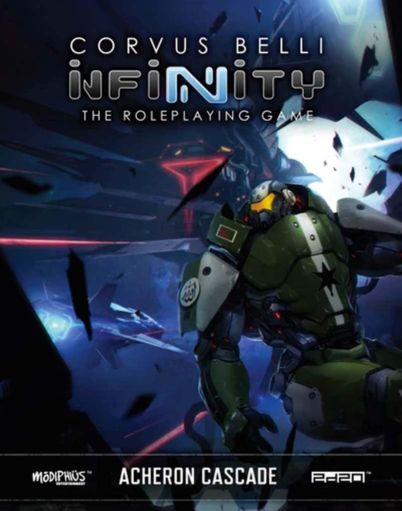 Modiphius Infinity: Acheron Cascade Campaign Role Playing Game RPG English